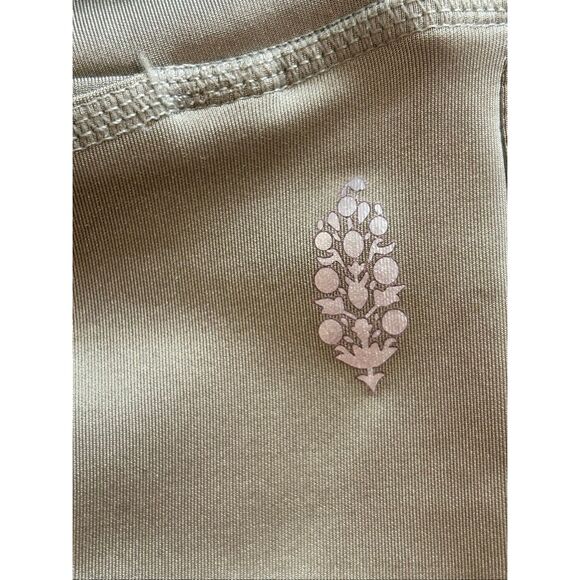 Free People Movement Olive Flare Pants XS High Rise Split Hem Lounge Yoga Boho A - Picture 7 of 7